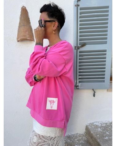 Sudadera Pink Rosas