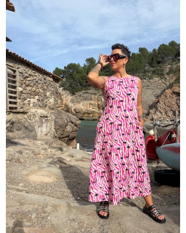 Vestido Zebra Sunset