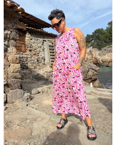 Vestido Zebra Sunset