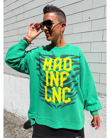 Sudadera Mad verde