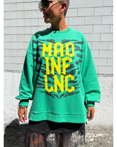 Sudadera Mad verde