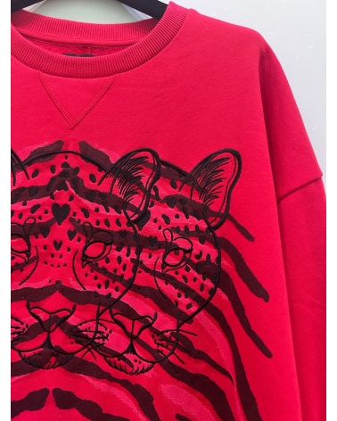 Sudadera Jaguar Roja