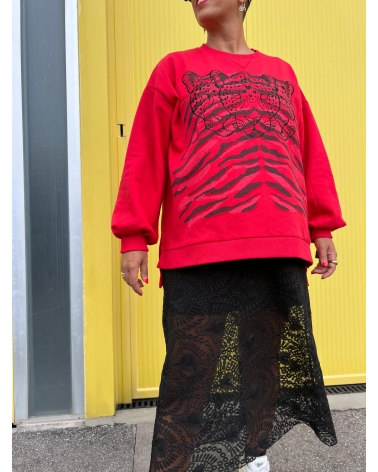 Sudadera Jaguar Roja