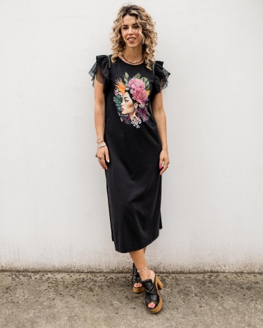 Vestido tropical