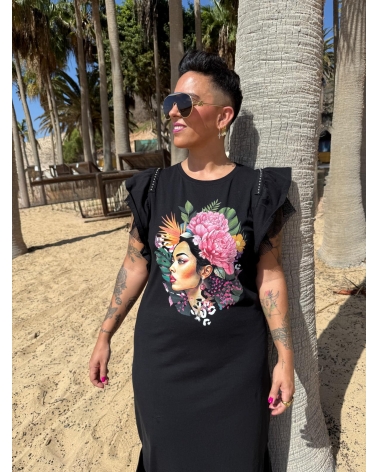 Vestido tropical