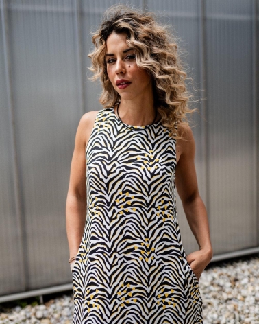 Vestido Cebra