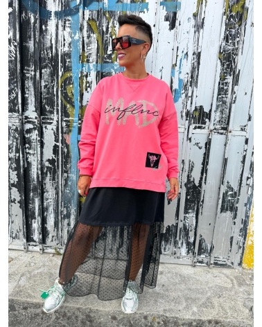 Sudadera Mad Rosa