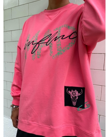 Sudadera Mad Rosa
