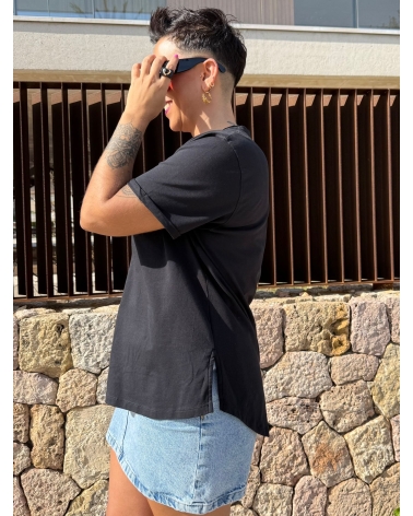 Camiseta Mad logo lila