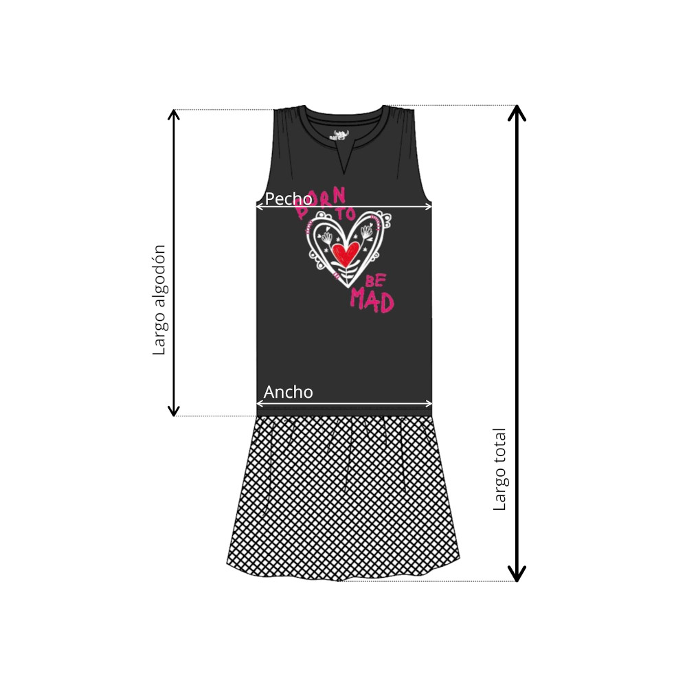 VestidoBornToBeMad